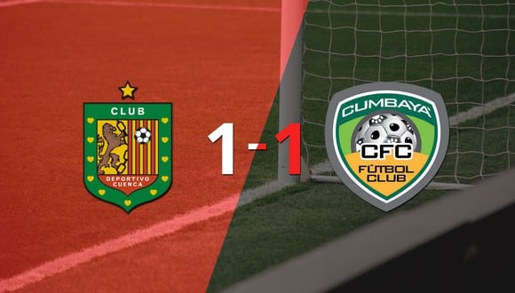 Deportivo Cuenca logró sacar el empate de local frente a Cumbayá FC