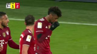 Coman no perdona: el gol del 2-1 de Bayern vs. Dortmund [VIDEO]