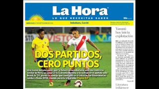 Selección Peruana: ¿qué dijo la prensa ecuatoriana del triunfo blanquirrojo?