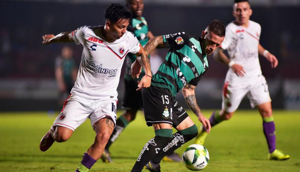 Veracruz y Santos Laguna igualaron por la fecha 10 del Clausura Liga MX en el 'Pirata' Fuente.