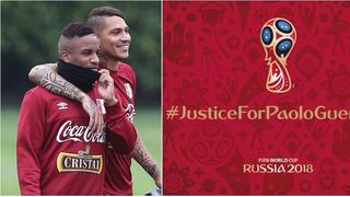 Jefferson Farfán se sumó alhashtag #JusticeForPaoloGuerrero que es viral en redes sociales