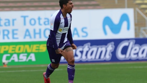 Patricio Rubio marcó el primer gol del partido. (Foto: Liga 1).