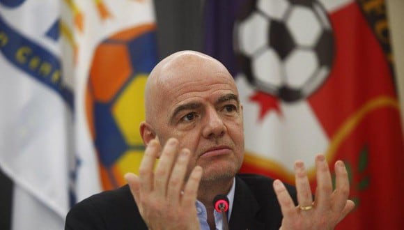 El presidente de la FIFA, Gianni Infantino señaló que el Mundial bienal no es una propuesta. (Foto: EFE)