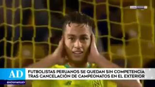 Se acabaron las competencias para estos futbolistas peruanos debido al COVID-19