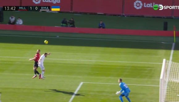 El delantero kosovar Vedat Muriqi ha sido el autor del primer gol del partido entre Real Madrid vs. Mallorca.