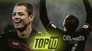 12 Chichagoles: todos los goles de Chicharito en la temporada 2016-17