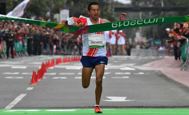 Christian Pacheco – Atletismo. (Foto: AFP)