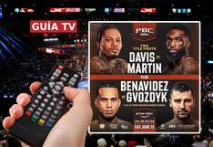 ¿A qué hora comenzaron las peleas Gervonta Davis vs. Frank Martin y Benavidez vs. Gvozdyk?