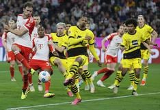 Bayern vs. Dortmund (0-2): goles, video y resumen por Bundesliga