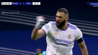 No podía ser otro: horror de ‘Gigio’ y Benzema anota el 1-1 del Madrid vs PSG [VIDEO]
