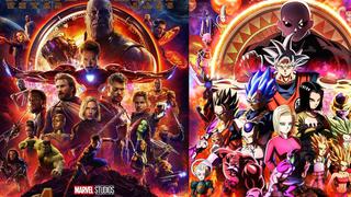 "Avengers: Infinity War" y"Dragon Ball Super" se unen en increíble poster [FOTO]