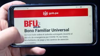 BFU Bono Universal de S/ 760: cómo cobrar subsidio y cronograma de pagos