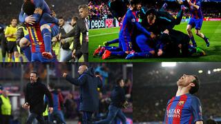 Histórico: las imágenes de alegría que dejó la clasificación del FC Barcelona