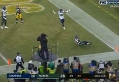 No pierden las esperanzas: los Seahawks le anotaron dos ‘Touchdown’ a los Packers y acortaron ventaja [VIDEO]