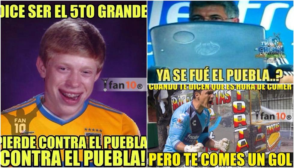 Los mejores memes que dejó la derrota de Tigres ante Puebla por el Clausura de Liga MX. (Difusión)