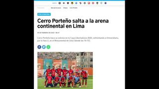 Prensa paraguaya destaca el estadio Monumental para el Universitario vs. Cerro Porteño [FOTOS]