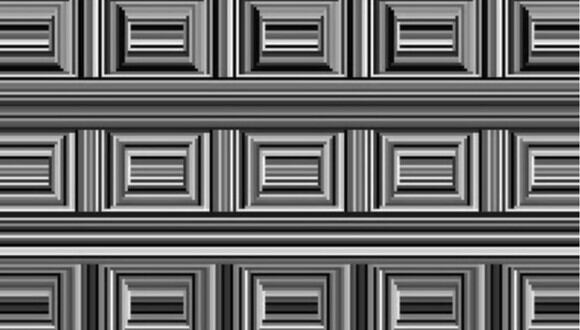 Este reto  viral se llama la “Ilusión del cofre”, donde pone a prueba tus habilidades para ubicar lo que te piden entre líneas verticales y horizontales. (Foto: @berniespofforth
 / Twitter)