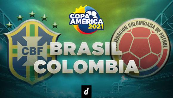 LINK, Colombia vs. Brasil EN VIVO DIRECTO ONLINE GRATIS por la Copa América 2021: minuto a ...