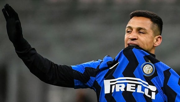 Alexis Sánchez tiene aún un año más de contrato con el Inter de Milán. (Foto: AFP)