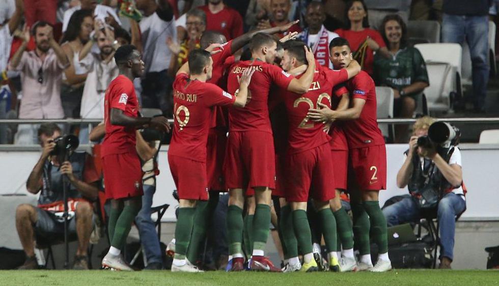 Portugal obtuvo un triunfo por la UEFA Nations League con gol de André Silva. (Fotos: Agencias)