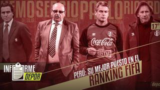 Selección Peruana y su mejor puesto en el ranking FIFA