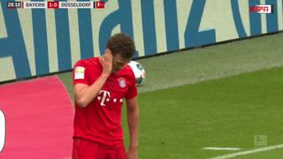 Sin Fortuna: Pavard liquidó al Dusseldorf con golazo de cabeza y estallaron los parlantes en Allianz Arena [VIDEO]