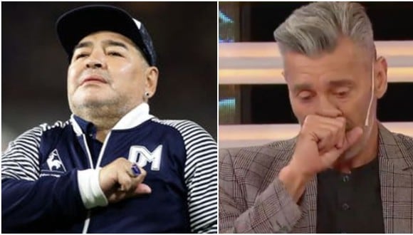 Sergio Goycochea se quebró en vivo al recordar a Maradona: “Uno siente que se va un pedacito de su vida”. (Difusión)