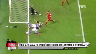FIFA presenta video inédito para confirmar legitimidad del gol de Japón a España