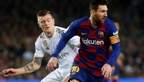 Barcelona y Real Madrid se miden el próximo sábado por el Clásico de España. (AP)