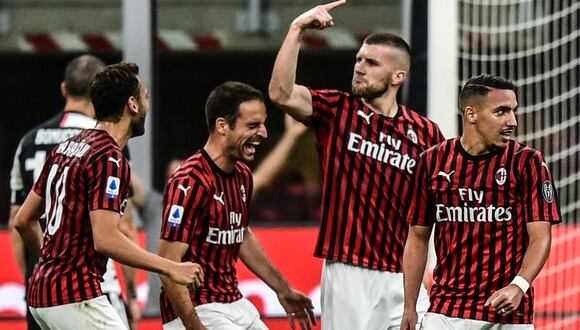 AC Milan vs. Juventus en San Siro por la Serie A de Italia. (Foto: AFP)