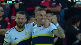 Impecable juego colectivo: el gol de Briasco para el 1-0 de Boca ante Colón [VIDEO]