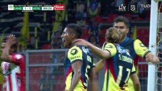 Asistencia de Aquino y Córdova anotó el 2-1 del América sobre San Luis por Liga MX [VIDEO]