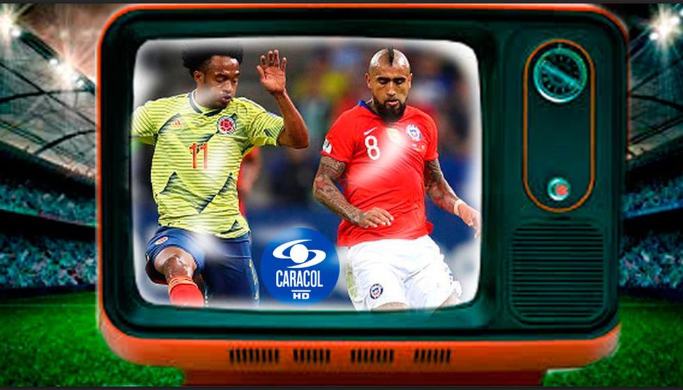 Señal EN VIVO Caracol TV y Gol Caracol: ver aquí Colombia vs Chile por Amistoso Internacional 2019