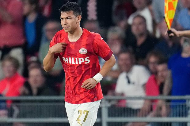 Lozano volvió al PSV con gran debut