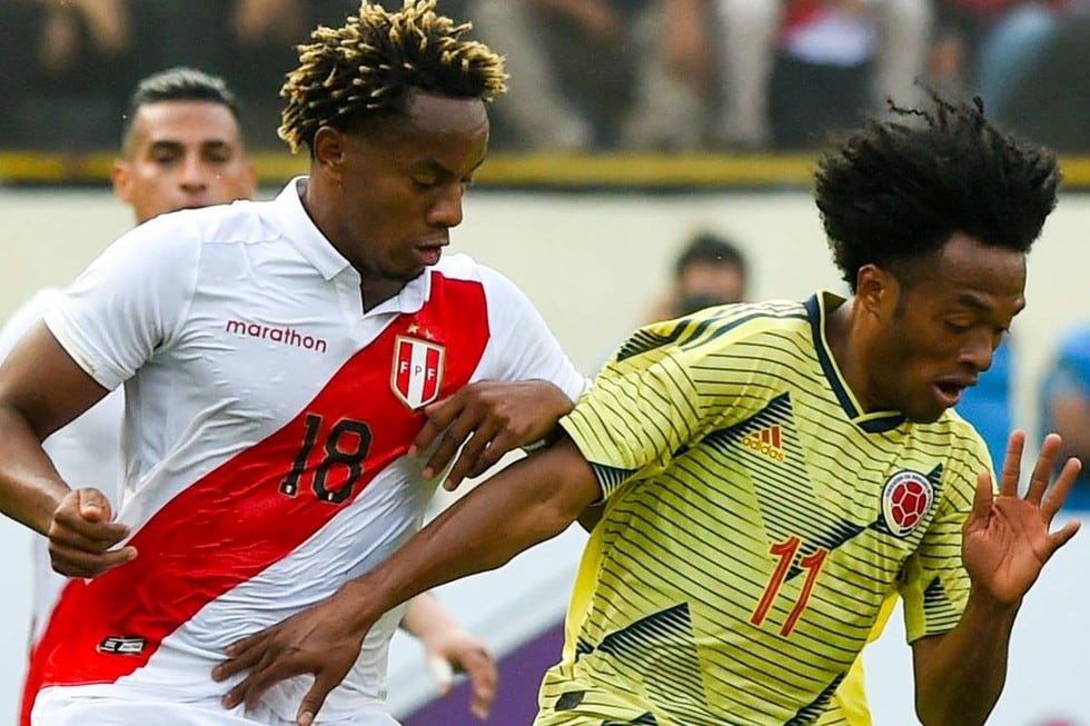 Perú vs Colombia se medirán por la jornada 7 de Eliminatorias Qatar 2022. (Foto: Agencias)