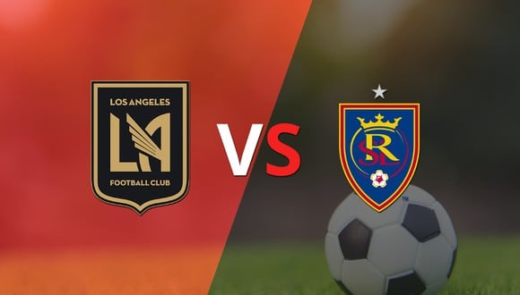 Arrancan las acciones del duelo entre Los Angeles FC y Real Salt Lake