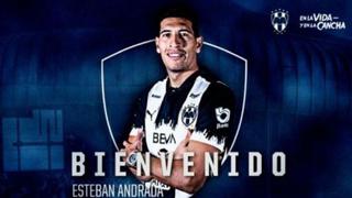 Ya es oficialmente de los ‘Rayados’: Monterrey anunció el fichaje de Esteban Andrada