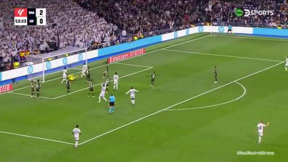 El 3-0 y doblete de Bellingham en Real Madrid vs. Girona. (Video: DSports)