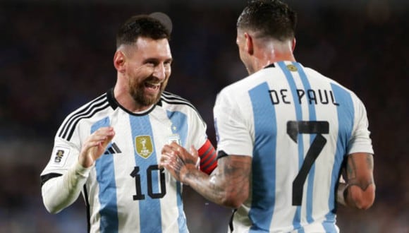 Argentina vs. Ecuador por las Eliminatorias 2026. (Foto: Getty Images)
