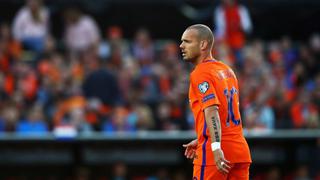 El triste adiós: Wesley Sneijder no jugará más con la Selección de Holanda