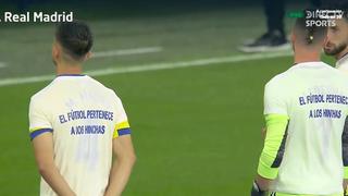 En la cara del Real Madrid: Cádiz lució camiseta de protesta por la Superliga europea [VIDEO]