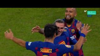 Y lo celebró: Griezmann anotó el segundo para la remontada del Barcelona ante Atlético de Madrid [VIDEO]