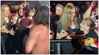 Un 'crack': AJ Styles sorprendió a niña al darle el cinturón de la WWE en Alemania [VIDEO]