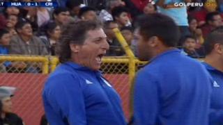 El 'Comandante' de la locura: la efusiva celebración de Mario Salas tras gol de Costa [VIDEO]