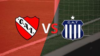 Termina el primer tiempo con una victoria para Independiente vs Talleres por 1-0