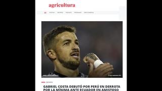 "Maravilló a Gareca": así informó la prensa chilena sobre el debut de Gabriel Costa