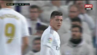 Sobre el final: Jovic se perdió el gol del triunfo del Real Madrid contra el Athletic en el Santiago Bernabéu [VIDEO]