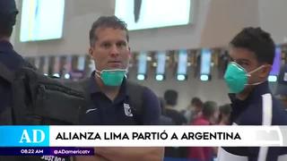 Íntimos viajan a Argentina con mascarillas para evitar Coronavirus