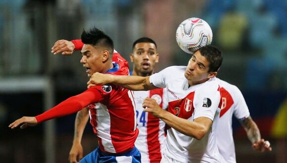 Aldo Corzo estuvo de titular en los cinco partidos de la Copa América (REUTERS/Diego Vara)