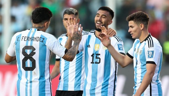 Without Lionel Messi, Argentina was a better team than Bolivia and won 3-0 at the Hernando Siles in La Paz on matchday 2 of the South American Qualifiers. (Photo: AFP)